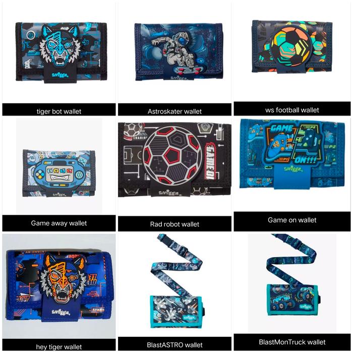Gambar Dompet Smiggle Anak Cewek - Cowok / Wallet Kids/ Game on, Football,Uni dari einstein toys shopp undefined Tokopedia