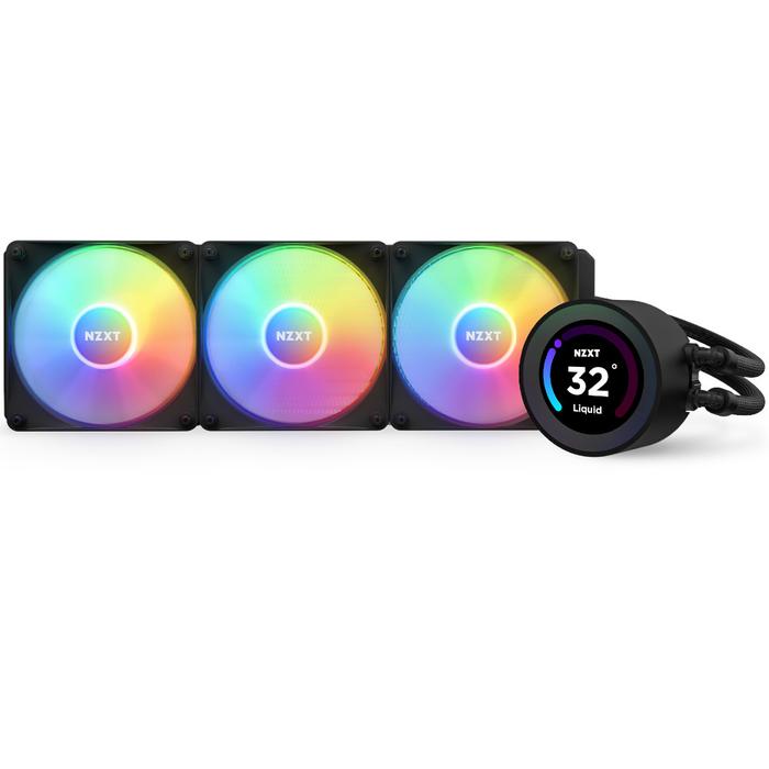 Promo NZXT Kraken 360 Elite RGB | 360mm AIO LC with 2.36 inch LCD ...