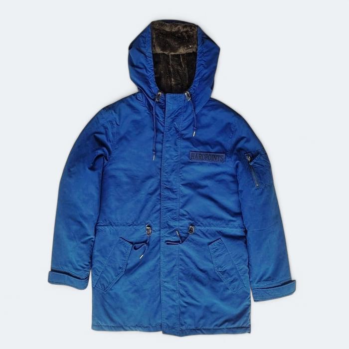 Gambar Navy Down Parka Winter Jacket - Jaket Tebal Bulang Pria Unisex - Second Thrift Preloved Branded dari Vintage Version undefined Tokopedia