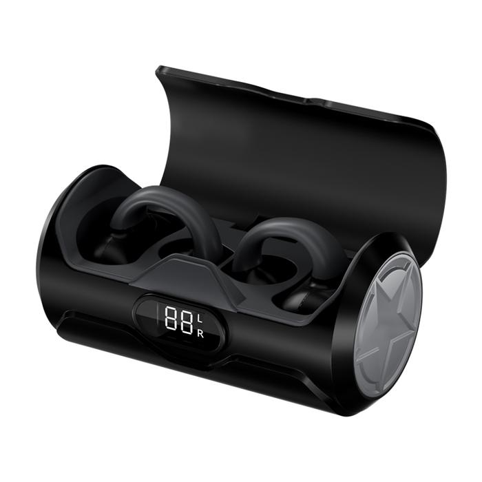Gambar ‌Jeep EC003 Bluetooth 5.4 Wireless Earbuds Sport Running Gym Earphone Open Ear Clip Built-in Mic Mini USB-C Android iOS Compatible‌ - Hitam dari Jeep ID undefined Tokopedia