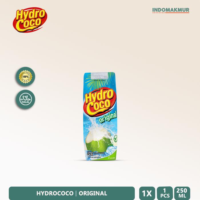 Gambar Hydro Coco Original - Minuman Air Kelapa - 250ML dari INDOMAKMUR. undefined Tokopedia