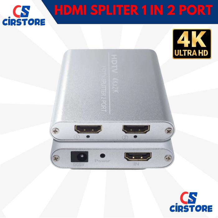 Jual HDMI Spliter port (Bagus)/ Adapter Konverter HDMI 4K