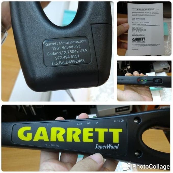 Gambar GARRET SUPERWAND METAL DETECTOR ASLI ORIGINAL USA dari Jilana Shop undefined Tokopedia