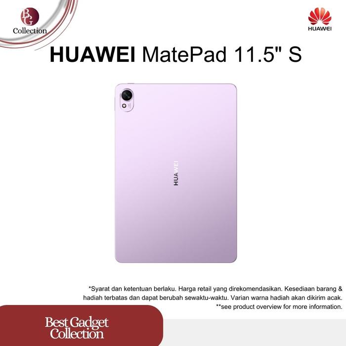 Gambar HUAWEI MatePad 11.5" S [8+256GB] | NearLink Accessories | GoPaint | PC Level WPS - Violet dari Best Gadget Collection undefined Tokopedia