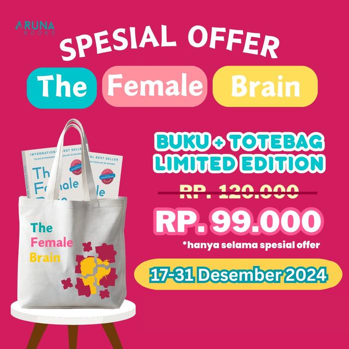 Gambar PRE ORDER - Buku Self Improvment - The Female Brain - Louann Brizendine - Arunabooks - Bumifiksi - PRE ORDER dari BumifiksiJogjakarta undefined Tokopedia