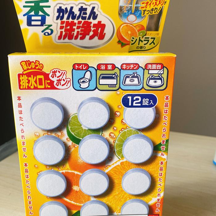 Gambar Anti sumbat Selokan - Kobayashi Pharmaceutical Drain Clenaing tablet - New orange dari Annyeong market undefined Tokopedia