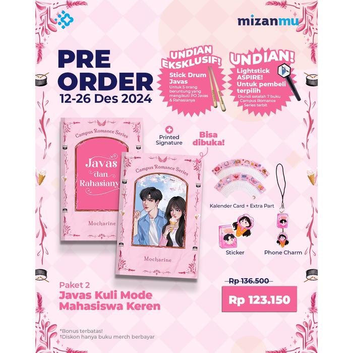 Gambar Pre Order - Buku Novel - Javas Dan Rahasianya - Mocharine - Mizan - Bumifiksi - PAKET 2 dari Bumi Fiksi Makassar undefined Tokopedia