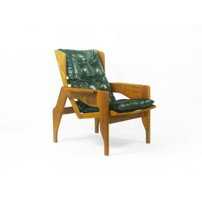 Gambar Lounge Chair / Kursi Malas - DJALOU - Candy Brown - Doff Finish - Hitam dari kaisugih undefined Tokopedia