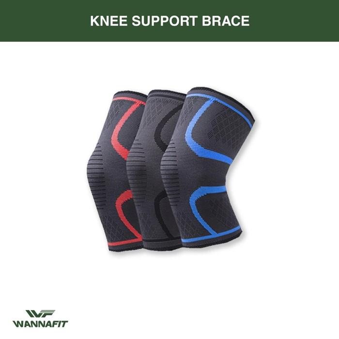 Gambar KNEE SUPPORT BRACE DEKER PELINDUNG LUTUT COMPRESSION PAD ELASTIS WFI - S dari RAJATAKA STORE undefined Tokopedia