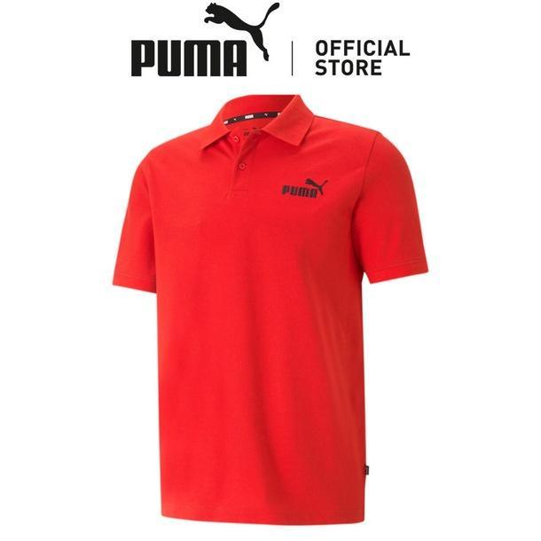 Gambar PUMA Kaus Polo Pria Pique Esensial For All Time Red - XS dari Toko Puja Mustika undefined Tokopedia