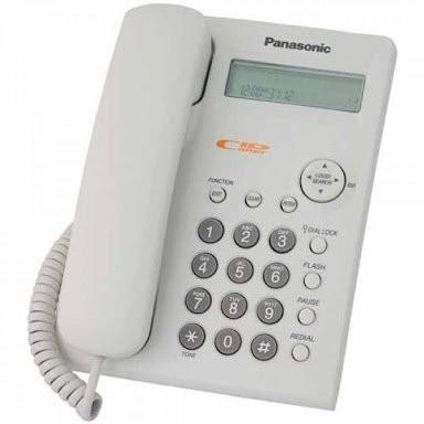 Gambar Panasonic - Pesawat Telepon Caller ID KX-TSC11 KXTSC11 KX TSC11 - Putih dari ELEKTROPEDIA undefined Tokopedia
