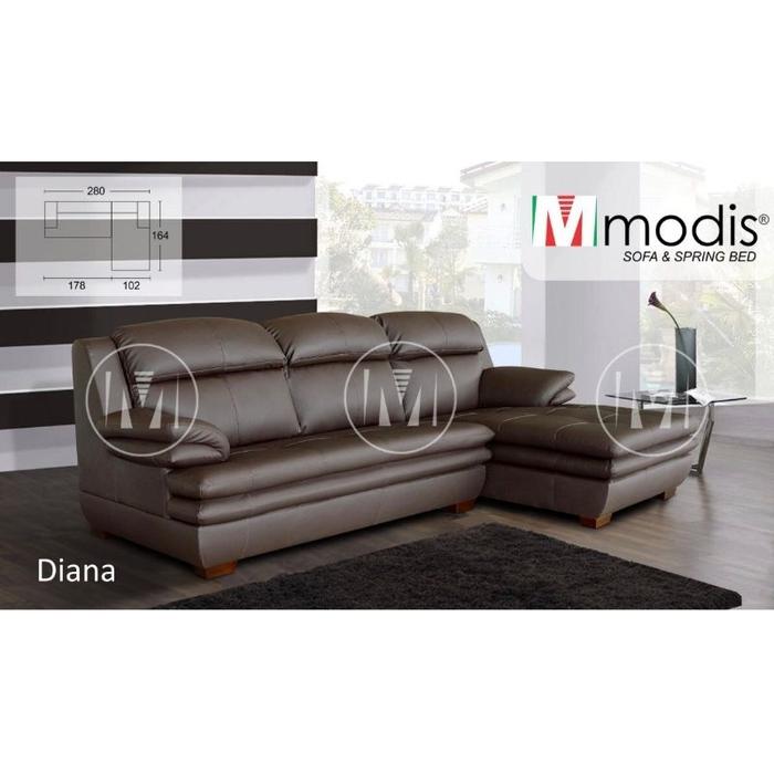 Gambar Sofa Sudut L Modis Dante - diana dari 123furniture undefined Tokopedia