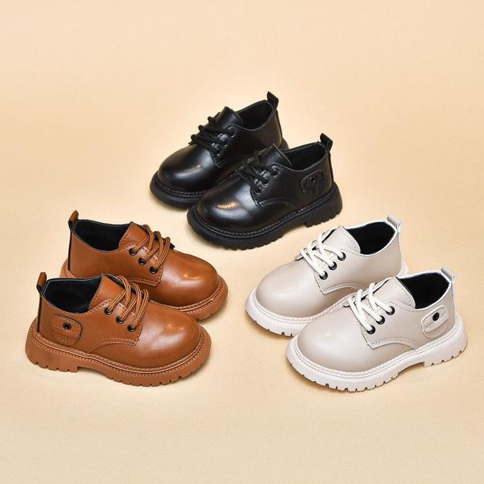 Jual 21-30 SEPATU BOOTS ANAK TIMBER BOY Hitam, 21-25 Kota