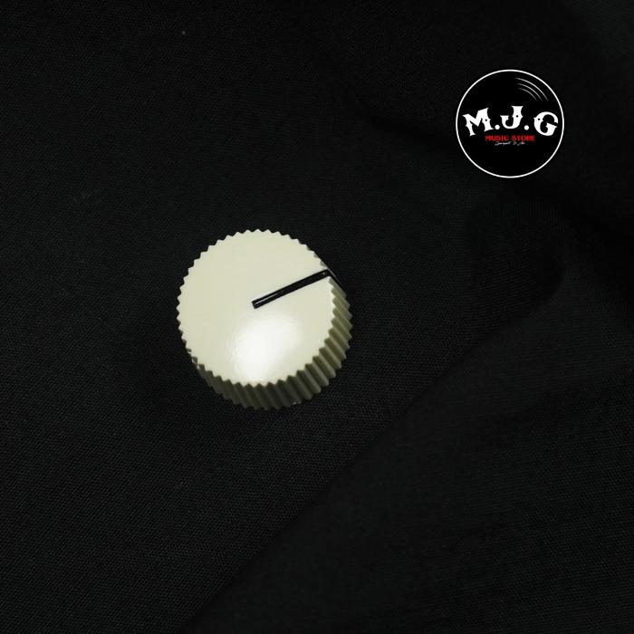 Gambar knob tutup potensio premium series gitar or bass elektrik model retro vintage F style - Cream dari Maju Jaya Gallery Music undefined Tokopedia