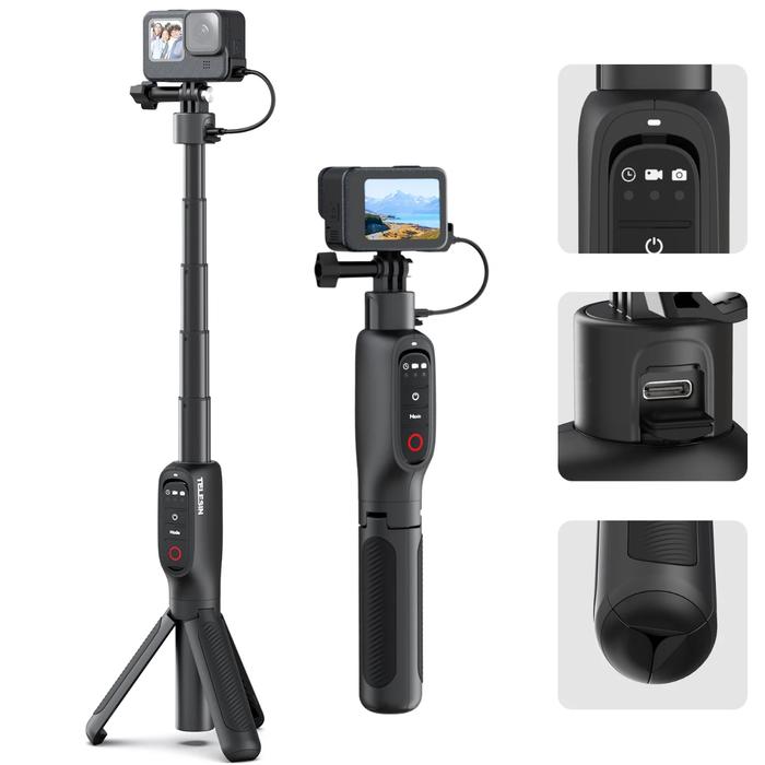 Telesin Selfie Stick For Gopro Jual TELESIN Tripod 5000 MAh