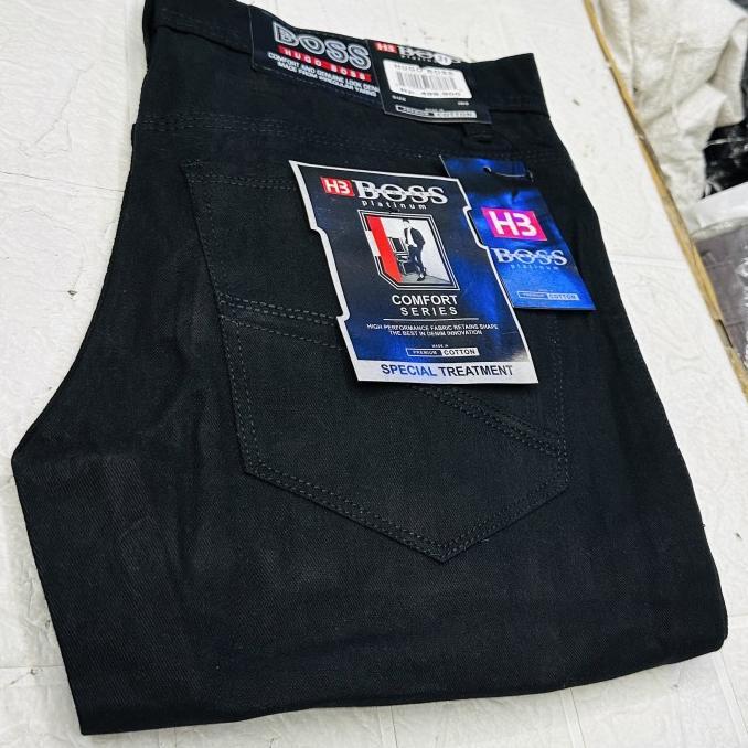 Gambar CELANA PANJANG STANDAR PRIA KANVAS / CELANA REGULER PRIA KATUN KANVAS PREMIUM - Hitam, 30 dari Bendy2shop undefined Tokopedia