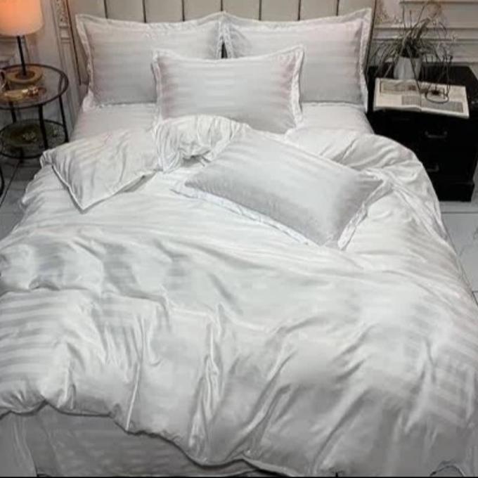 Gambar DUVET COVER QUILT COVER STRIPE MICRO TENCEL KHUSUS GRAB! - 150x200 dari Pilihan Terbaik Anda undefined Tokopedia