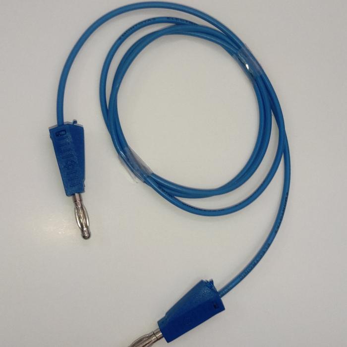 Gambar Kabel Banana penghubung Jack Tumpuk Segi Steker Probe DC Kabel Jumper Banana Male Male merah Hitam Biru kuning - Biru dari PCM ELEKTRONIK DEPOK undefined Tokopedia