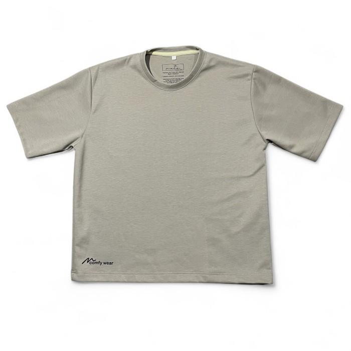 Gambar Kaos boxy all sized coolbreez danbowl t shirt tebal polos lengan pendek oversize olshop jogja - kakhi dari mata comfy wear undefined Tokopedia