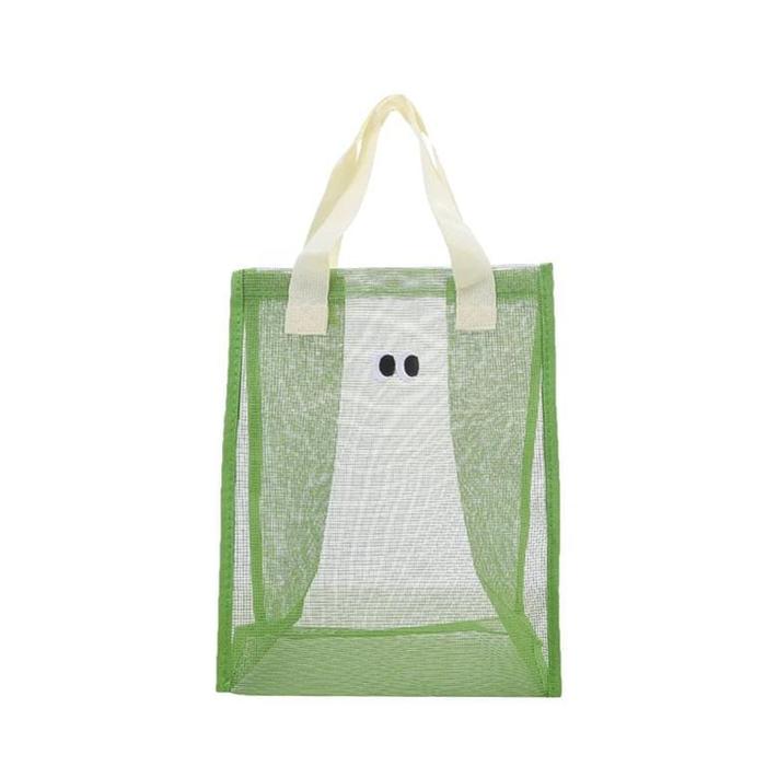 Gambar Tas Jaring Tote Bag Multifungsi / Tote Bag Motif Lucu - Green dari mobasashop undefined Tokopedia