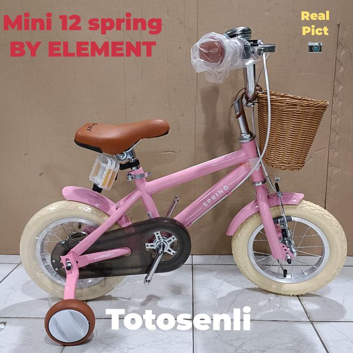 Jual sepeda anak perempuan mini element cupcakes 12 inch new model ...