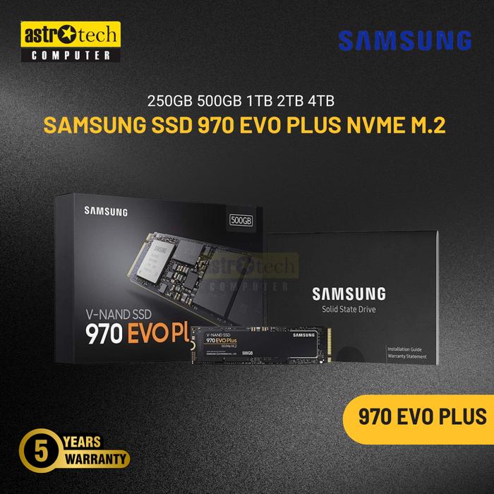 Jual SAMSUNG SSD 970 EVO PLUS NVMe 250GB 500GB 1TB 2TB M2 NVME