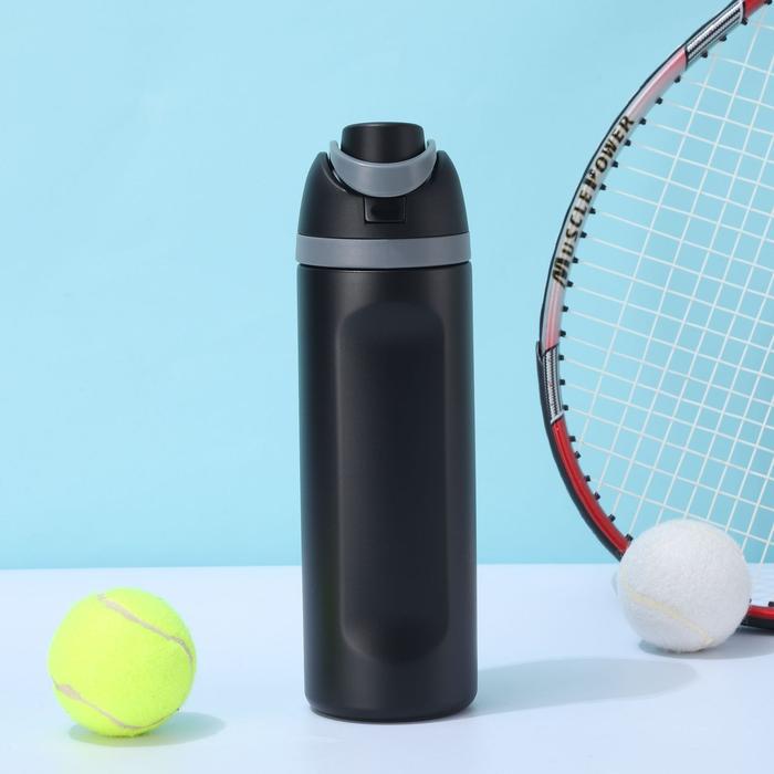 Gambar TUMBLER TERMOS FREESIP WATER BOTTLE LOOK A LIKE OWALA WITH HANDLE PORTABLE VACUUM INSULATED BOTTLE HOT & COOL 700 ML STAINLESS STEEL 304 / COFFEE TUMBLER / TERMOS TAHAN PANAS & DINGIN - 700 (OW) BLACK dari HIPPO-NAPPE undefined Tokopedia