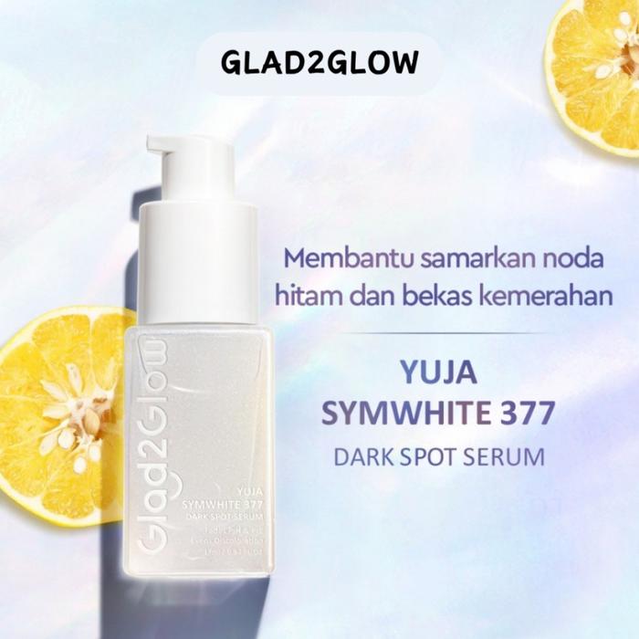 Gambar GLAD2GLOW Yuja Symwhite 377 Dark Spot Serum 17ml dari Tick N Go_NEW undefined Tokopedia