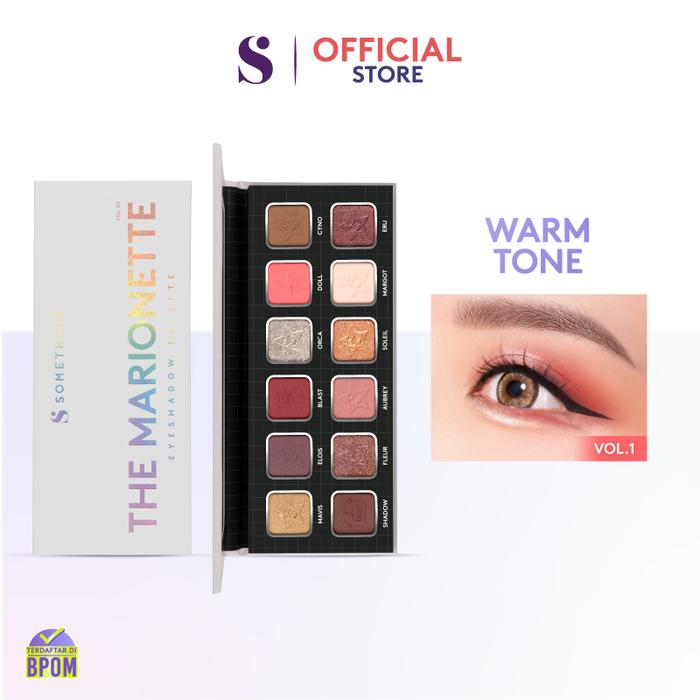 Gambar [FLASH SALE] SOMETHINC The Marionette Eyeshadow Palette - Vol.1 dari Somethinc undefined Tokopedia
