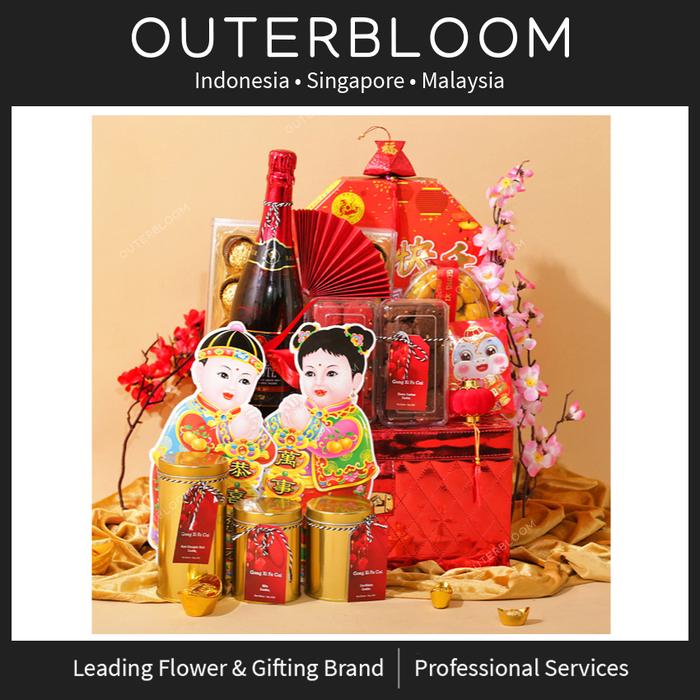 Gambar Parcel Imlek Outerbloom Imlek Ming Hampers dari Outerbloom undefined Tokopedia