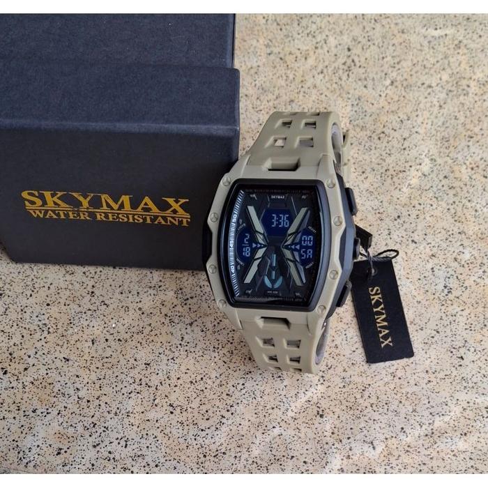 Gambar Jam Tangan Original skymax 5009G RM viral tahan beku tahan air Free Box Free Baterai Cadangan - Cream dari hosse acc undefined Tokopedia