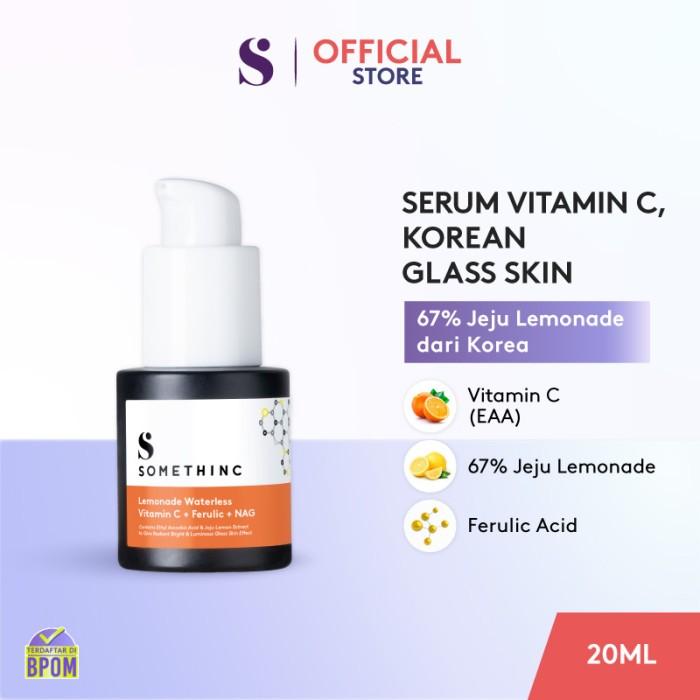 Gambar [FLASH SALE] SOMETHINC Lemonade Waterless Vitamin C+Ferulic+NAG dari Somethinc undefined Tokopedia