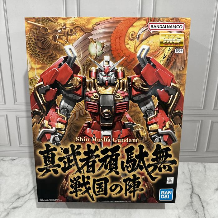 MG Shin Musha Gundam – Échelle 1/100 – Bandai Spirits – Kit Plastique – Placage Or – Sengoku No Jin
