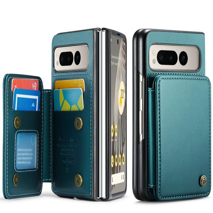 Gambar Leather CaseMe  Google Pixel Fold  C22 PC+TPU Business Style RFID Anti-theft - 4 dari 168 Case Impor undefined Tokopedia