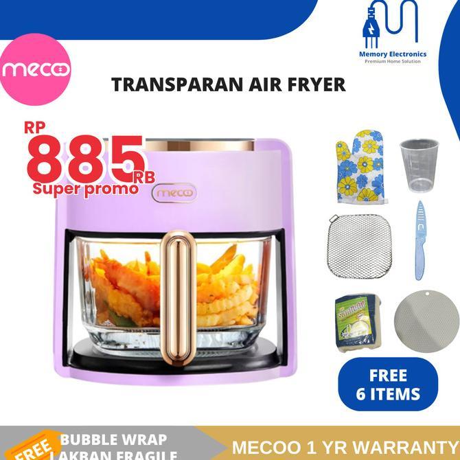 Gambar Promo Mecoo Air Fryer Transparan Digital 5L - LILAC TRANSPARA dari WALMART` undefined Tokopedia