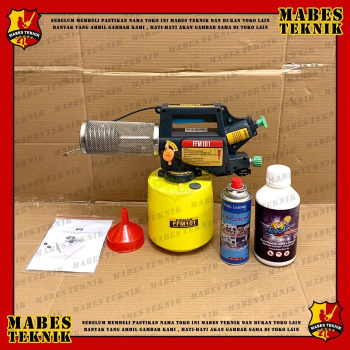 Gambar MINI FOGGING NYAMUK FIRMAN FFM 101 MESIN PENGASAPAN NYAMUK FIRMAN FFM101 - PAKET COMBO, PACKING BIASA dari MABESTEKNIK undefined Tokopedia