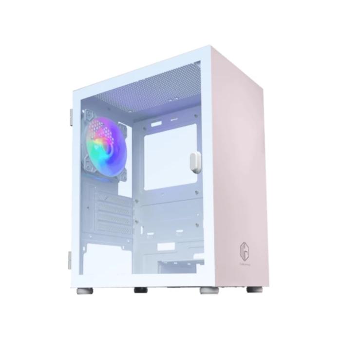 Jual CUBE GAMING SIMPLICITY WHITE mATX Gaming Case All White