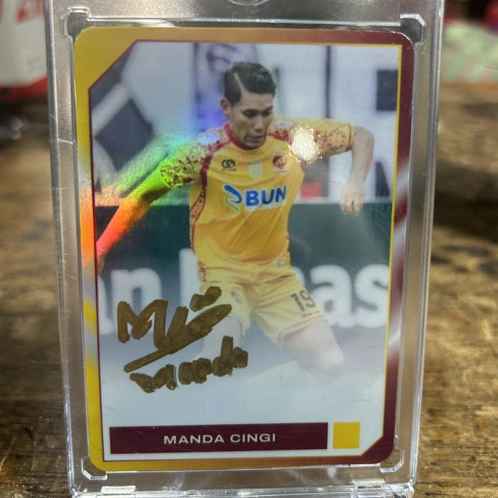 Gambar Kartu Bola Sriwijaya FC bertanda tangan asli Custom Card dari Jersey Vin Store undefined Tokopedia