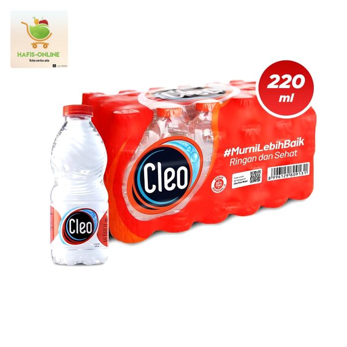 Gambar Cleo mini 220 ml/Cleo mini 1 dus isi 24 botol dari hafis-online undefined Tokopedia