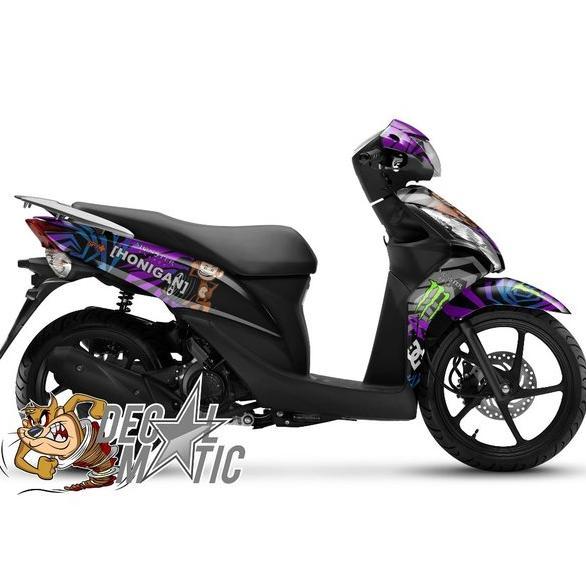 Gambar Ready Decal Spacy Full Body Stiker Full Body Honda Spacy 2011 2012 2013 Hoonigan - Hitam, Glossy dari sbamban undefined Tokopedia