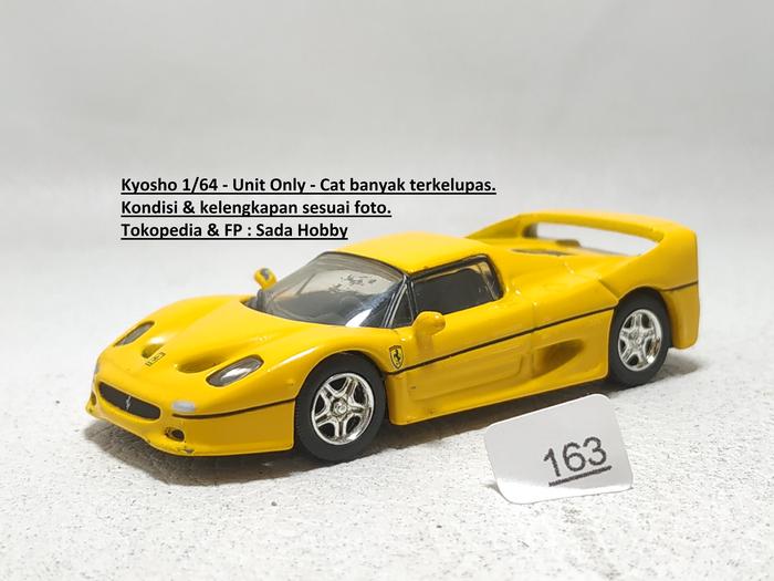 Gambar Kyosho First Edition 1/64 Ferrari F50 Kuning Unit Only dari Sada Hobby undefined Tokopedia