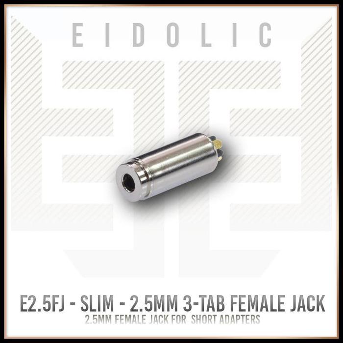 Gambar Terpercaya! Eidolic E-2.5FJS 2.5mm TRRS Female Connector for AK - Loosepack dari Alkimia Star undefined Tokopedia