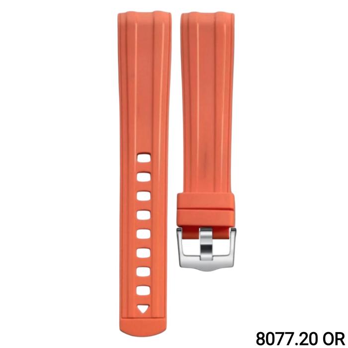 Gambar Tali Jam Tangan 20 MM Rubber Curve End Diver Watch Strap 8077.20 - 8077.20 OR dari Watch Band N strap undefined Tokopedia