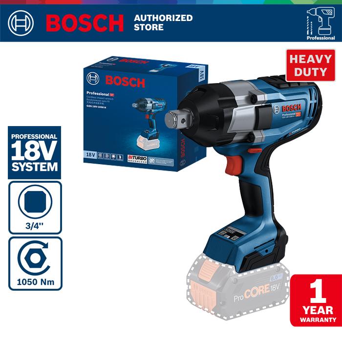 Gambar Bosch Brushless Kunci Impact 18V SQ 3/4 GDS 18V-1050H (Unit Only) - Unit Only dari Bosch Tools Authorized MGK undefined Tokopedia