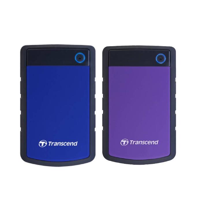 Gambar TRANSCEND storejet 25H3 hdd harddisk external 1 tb antishock usb 3.0 dari Three J Comp undefined Tokopedia