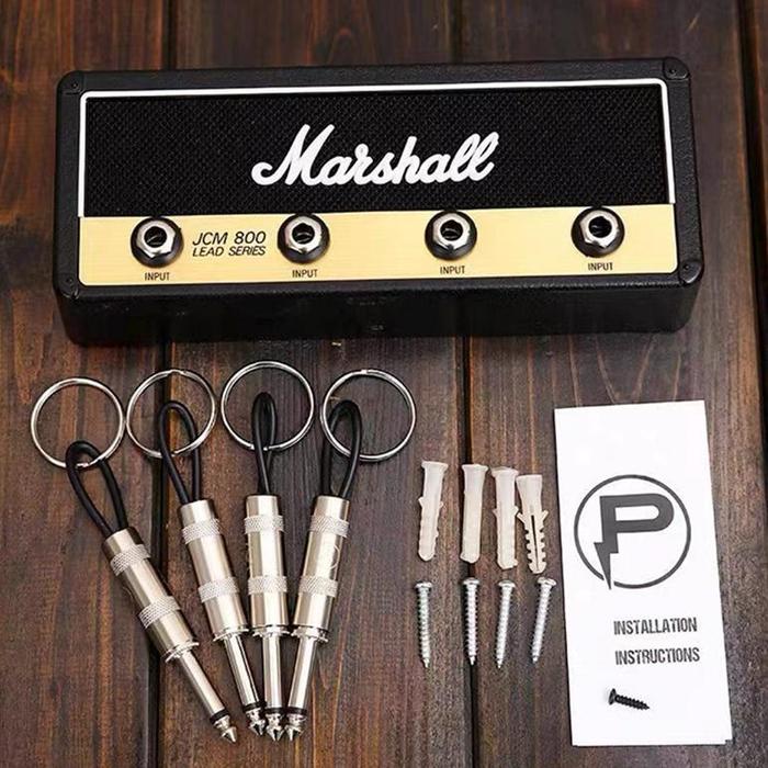 Gambar Marshall Jack Rack II 2.0 JCM800 Key Chain Holder Keychain Rak Gantungan kunci model amplifier Keys Storage - Marshall Hitam dari CV CAKODI undefined Tokopedia