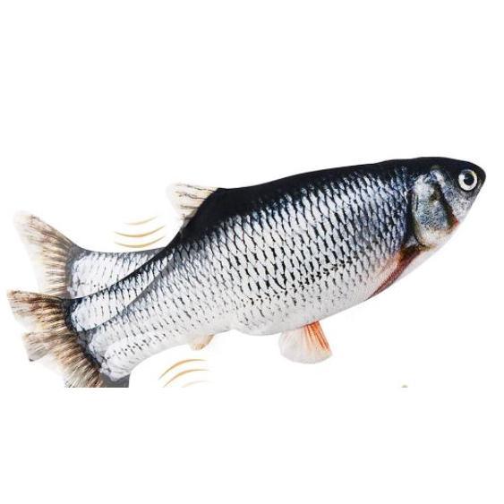 Gambar Dancing Fish Boneka Ikan Bergerak Untuk Bayi Mainan Ikan Bergerak Boneka Ikan Untuk Kucing Mainan Ikan Goyang - FISH BLACK dari AXENA.ID undefined Tokopedia