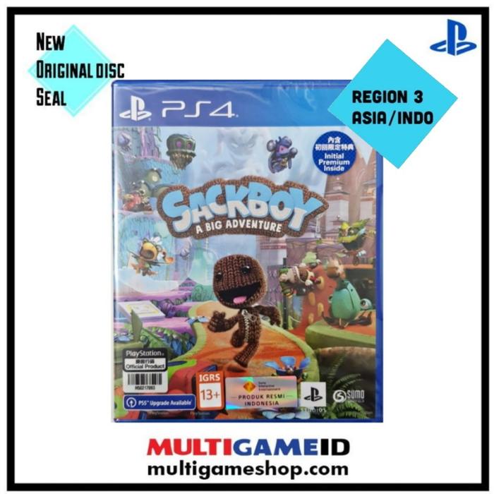 Gambar PS4 Sackboy a Big Adventure Region 3.All English - R.All dari Multi Game Indonesia undefined 4 Tokopedia