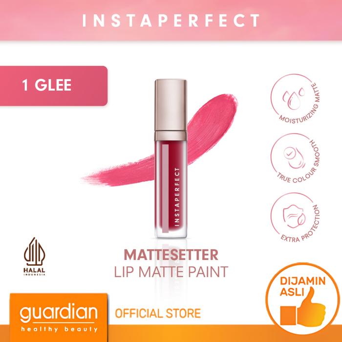 Gambar Wardah Instaperfect Mattesetter Lip Matte Paint 01 5.5G dari Guardian Official Store undefined Tokopedia