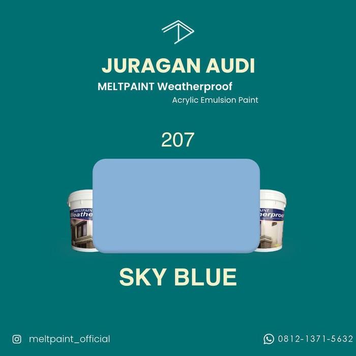 Gambar (Asp) Cat Tembok Meltpaint Weatherproof 1Pail 20Kg Original Not Paint Nippon Dulux Qluc Puffin Jotun - 207 Sky Blue dari arishop212 undefined Tokopedia